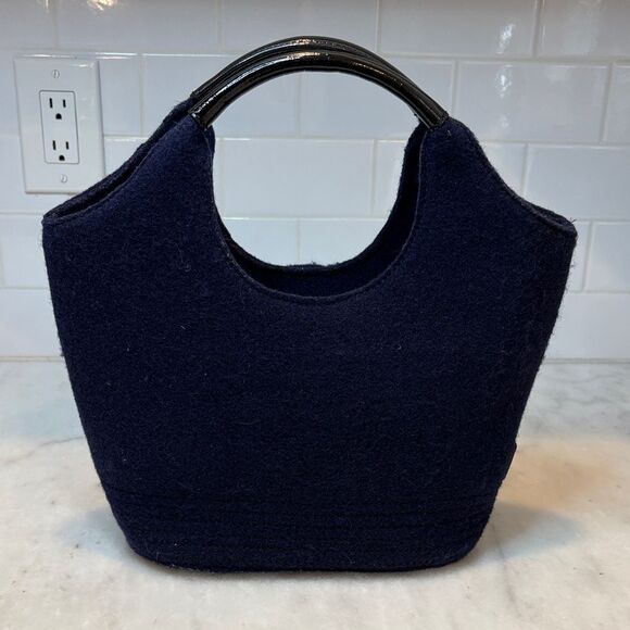 Kate Spade Bag Purse Handbag Wool Walker Park Tote Satchel Bag Pocketbook - Picture 5 of 16